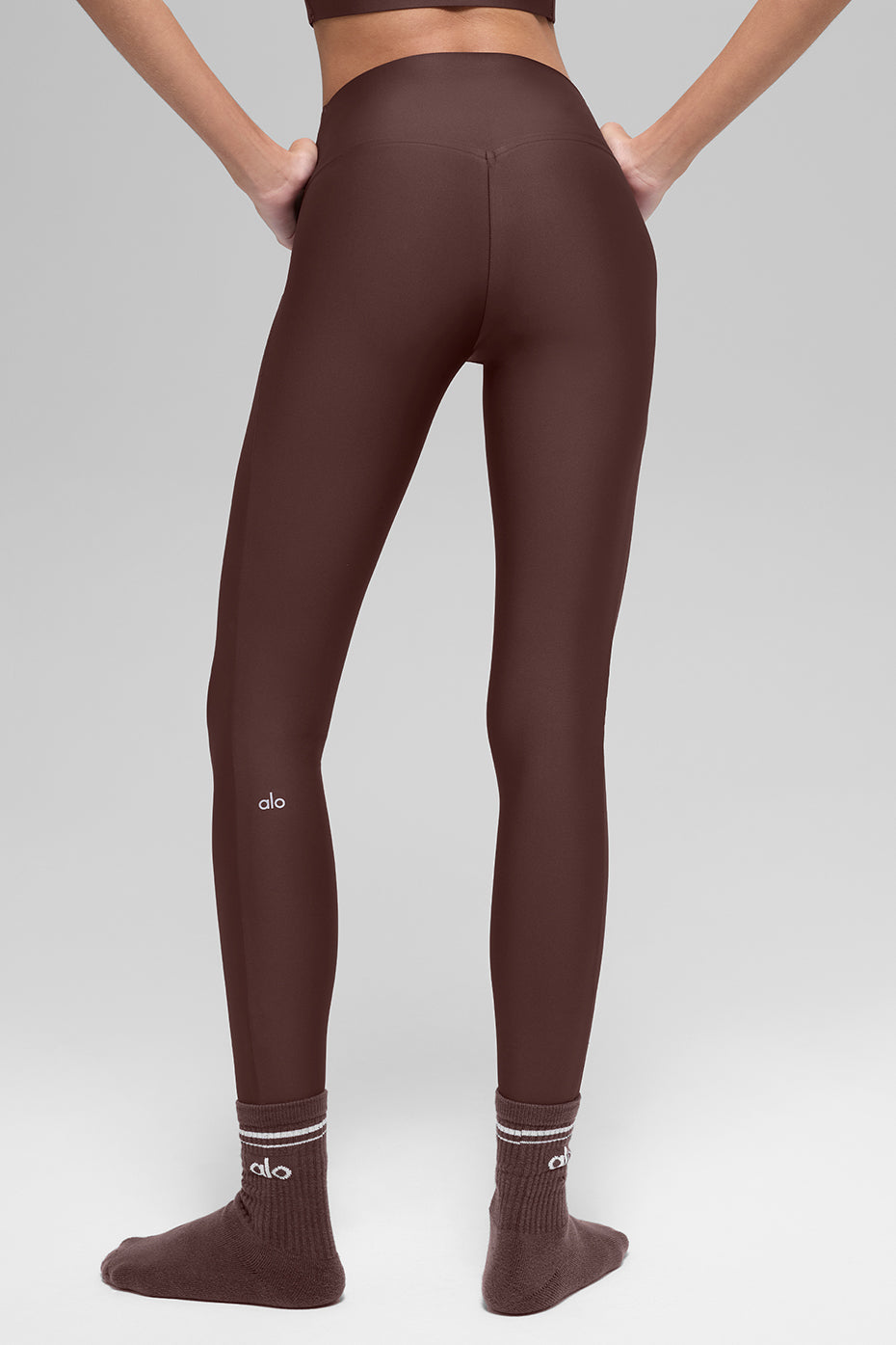Airlift High-Waist Sleek Legging - Brownstone image 3