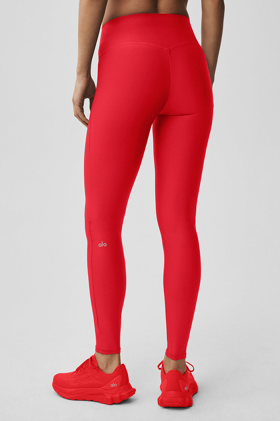 Airlift High-Waist Sleek Legging - Bright Red image 2