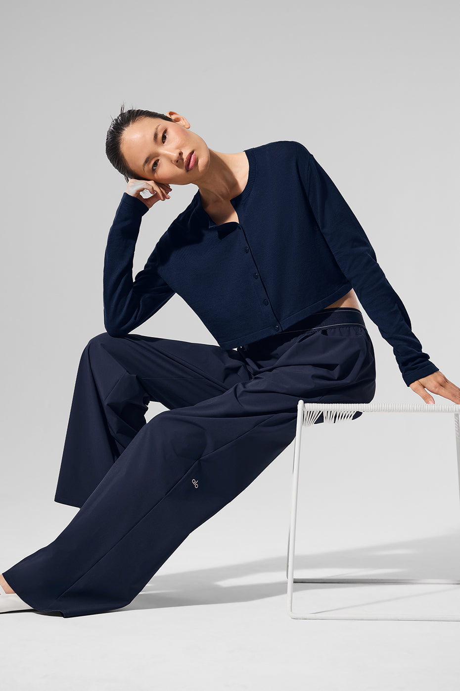 Suit Up Trouser (Long) - Navy image 6
