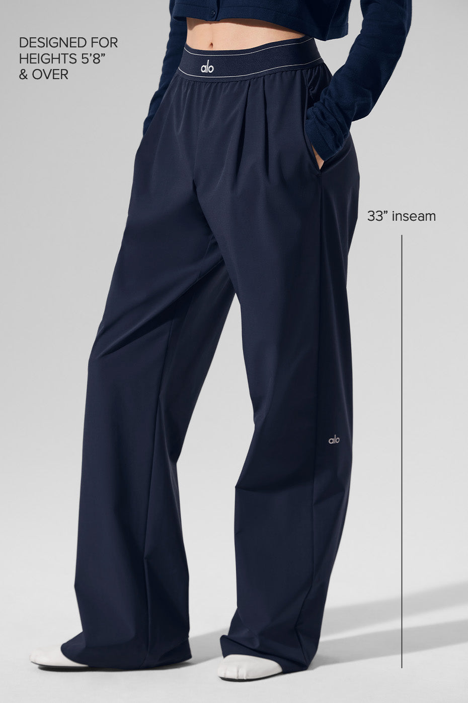Suit Up Trouser (Long) - Navy image 2