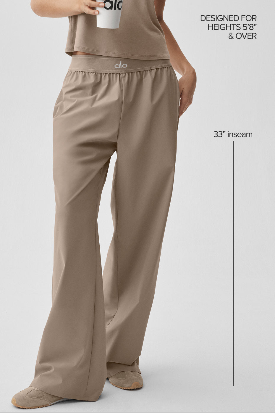 Suit Up Trouser (Long) - Gravel image 2