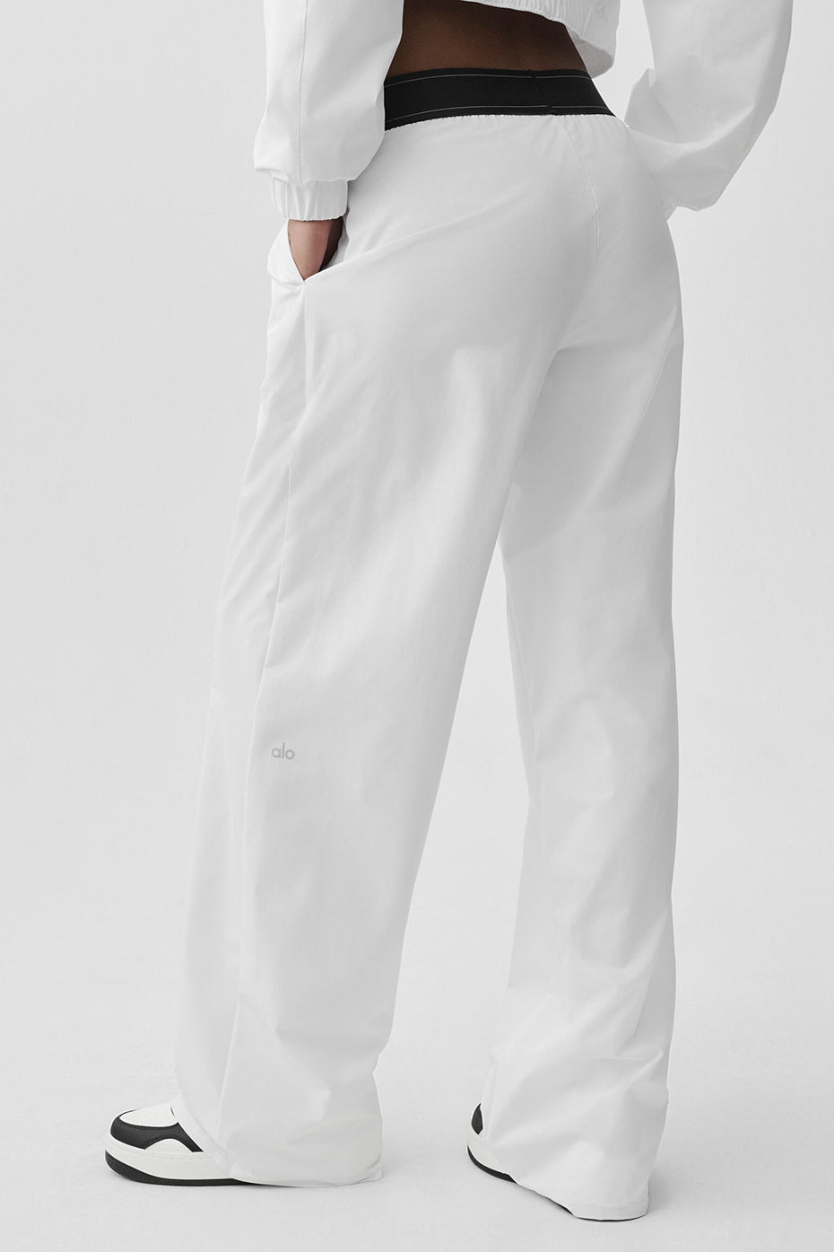 Suit Up Trouser (Long) - White/Black image 4