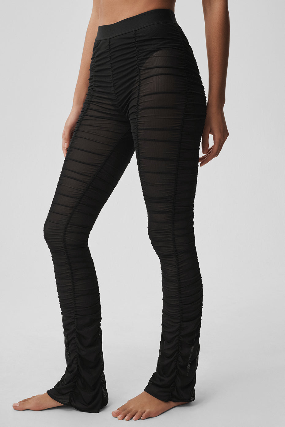 Airlift Mesh High-Waist Cherish Legging - Black image 3