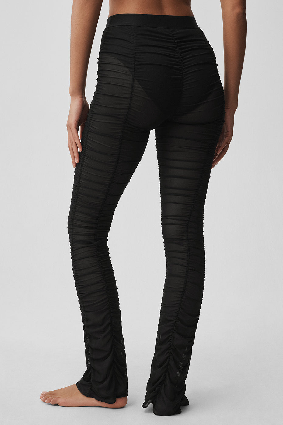 Airlift Mesh High-Waist Cherish Legging - Black image 4