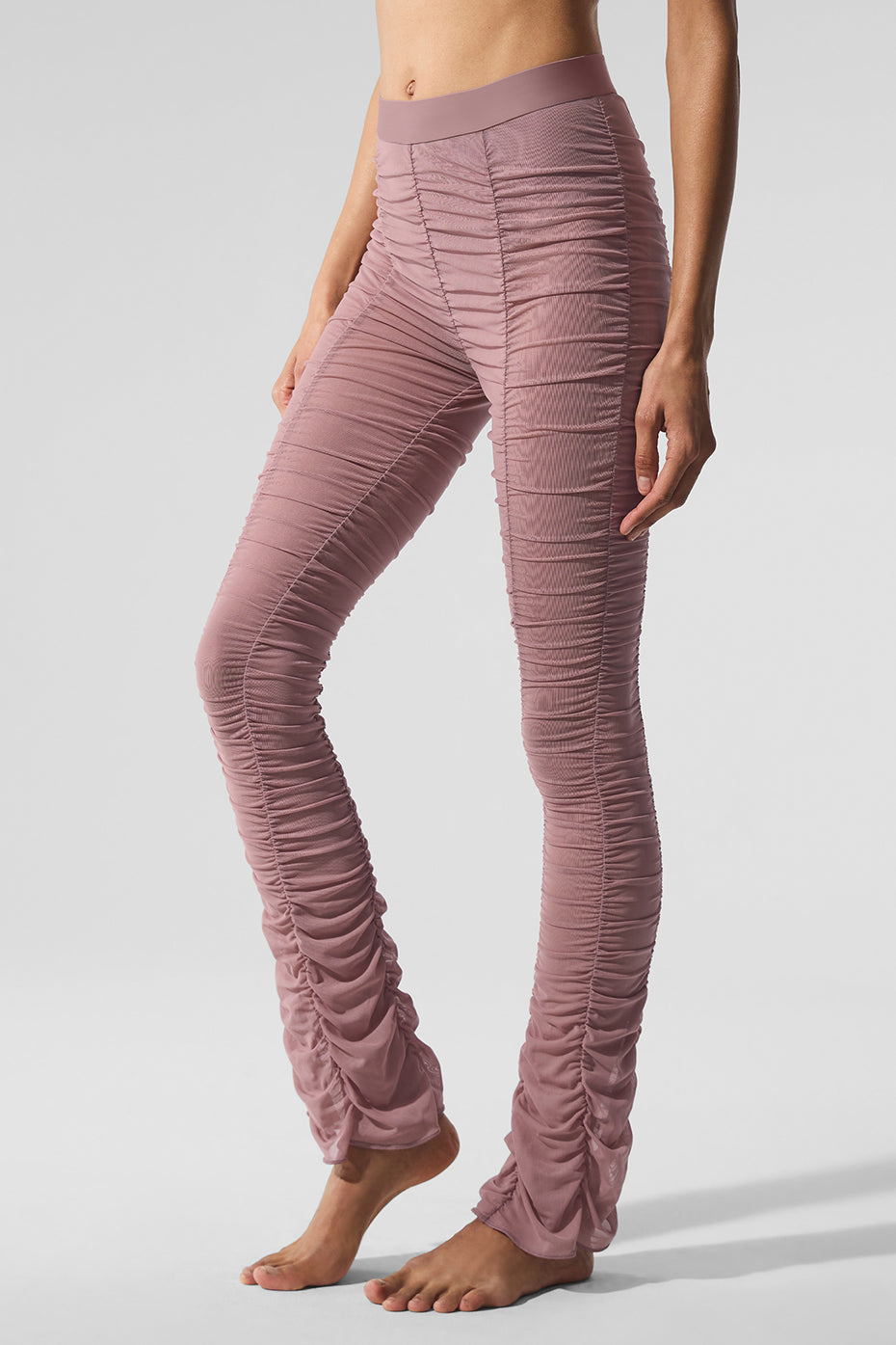 Airlift Mesh High-Waist Cherish Legging - Smoky Quartz image 3
