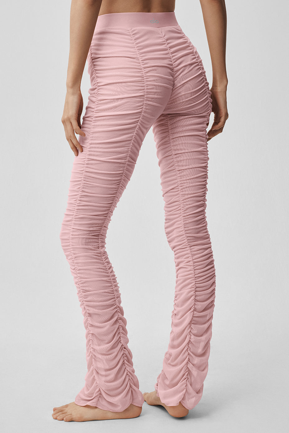 Airlift Mesh High-Waist Cherish Legging - Vintage Pink image 2