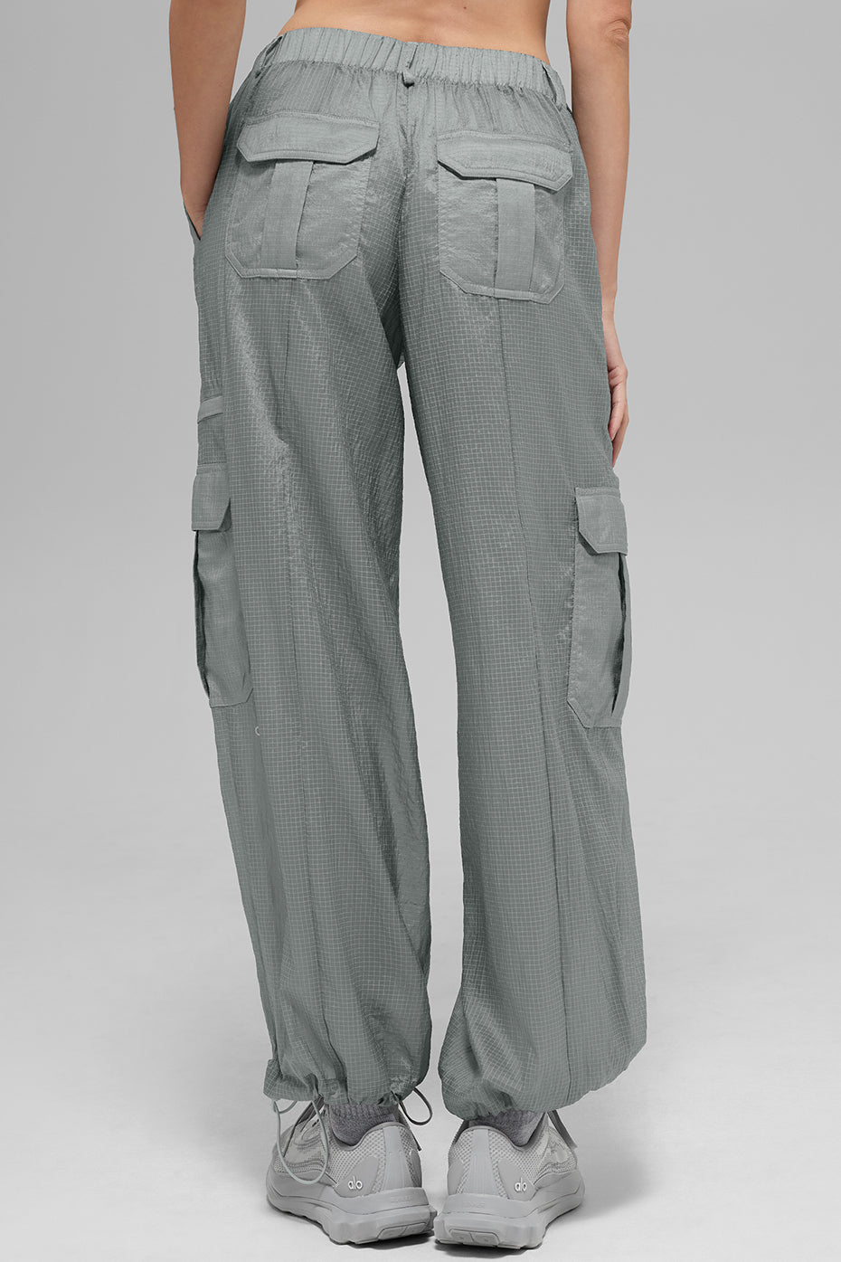 Sheer Game Time Wide Leg Jogger - Lunar Grey image 3