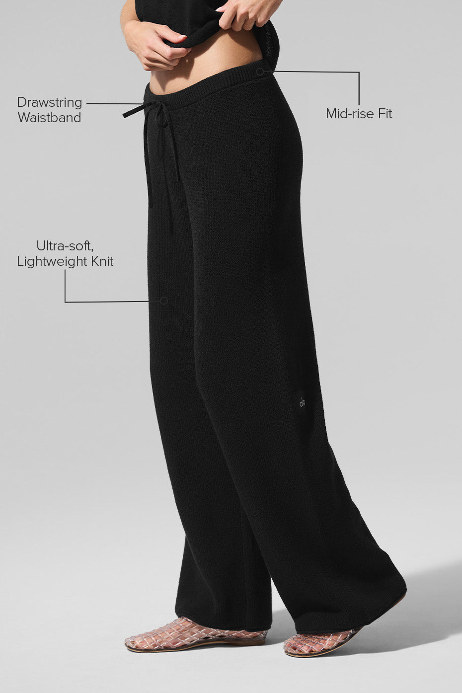 Supernatural Sweater Pant - Black image 2