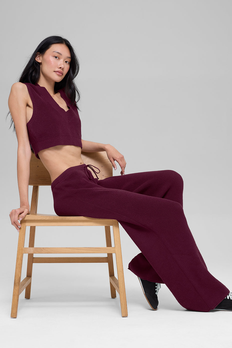 Supernatural Sweater Pant - Burgundy image 6
