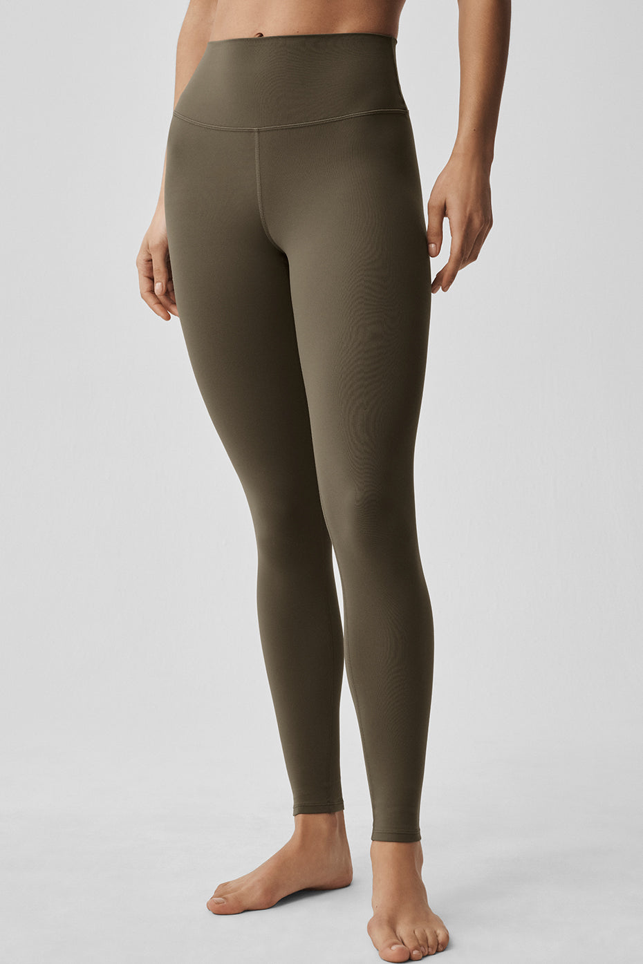ALO Softsculpt High-Waist Legging - Olive Tree image 1
