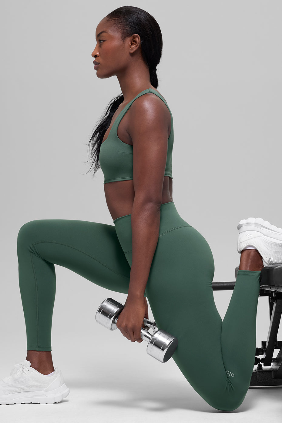 ALO Softsculpt High-Waist Legging - Clover Green image 4