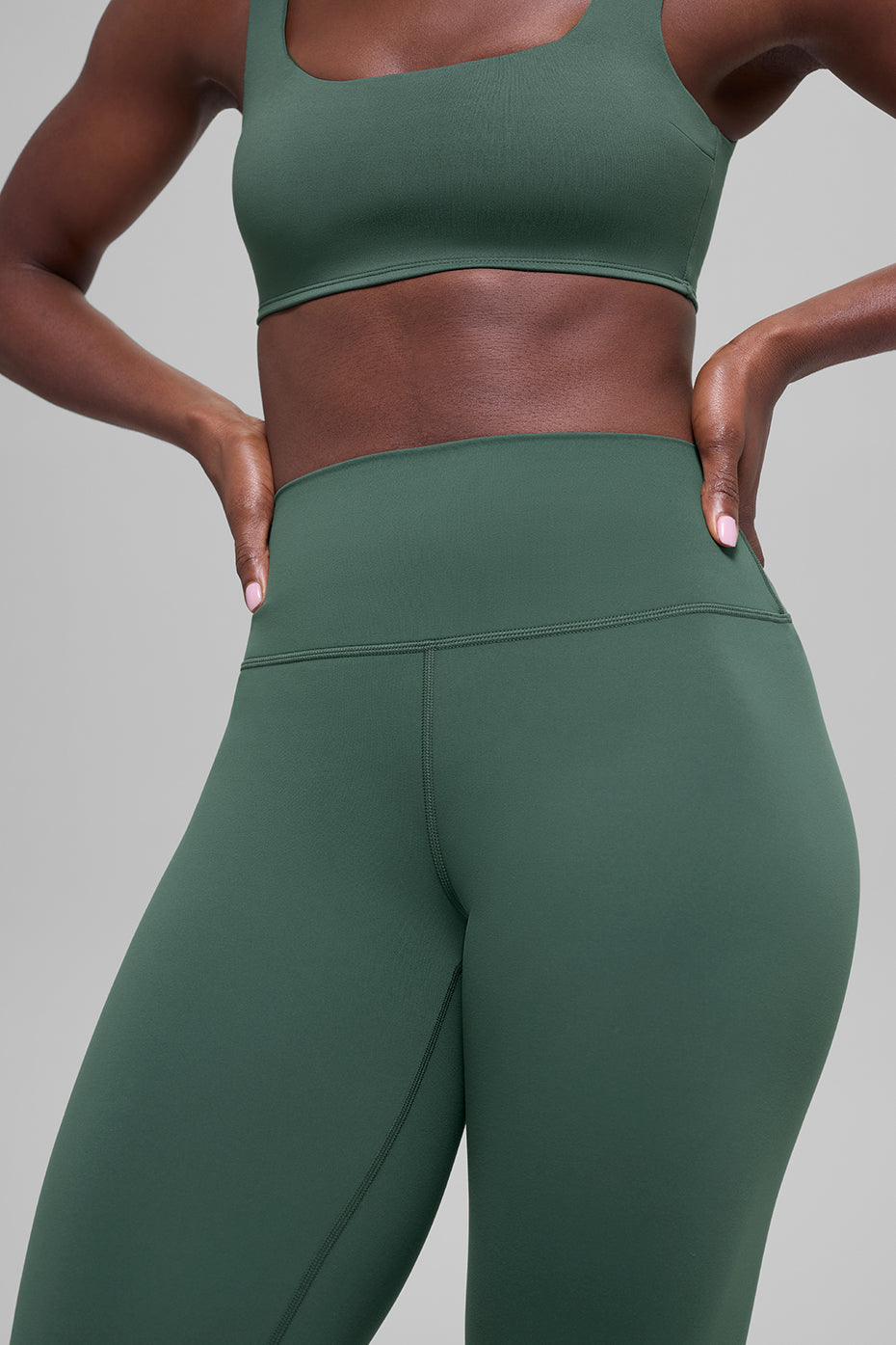 ALO Softsculpt High-Waist Legging - Clover Green image 3