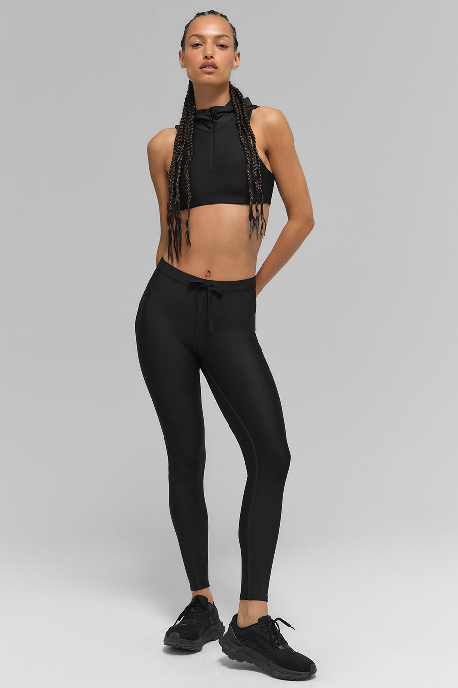 Airlift High-Waist Light Speed Legging - Black image 3