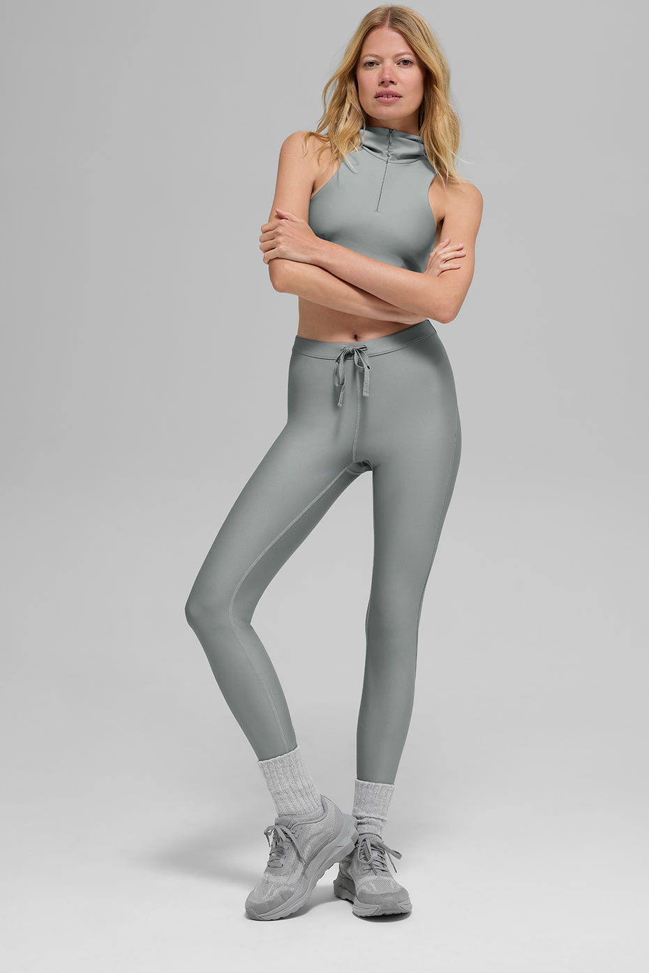 Airlift High-Waist Light Speed Legging - Lunar Grey image 5