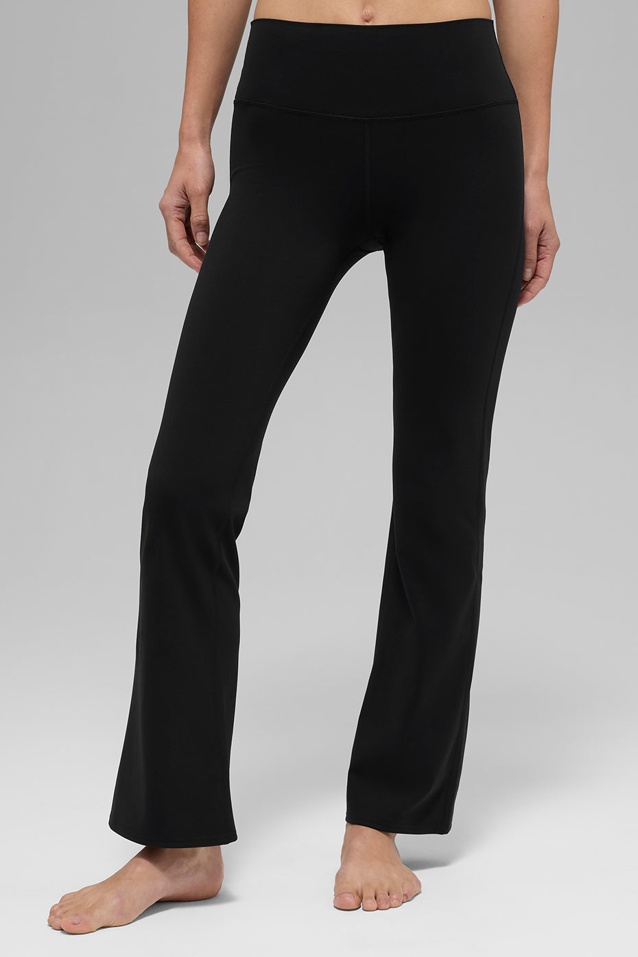 ALO Softsculpt High-Waist 7/8 Bootcut Legging - Black image 1