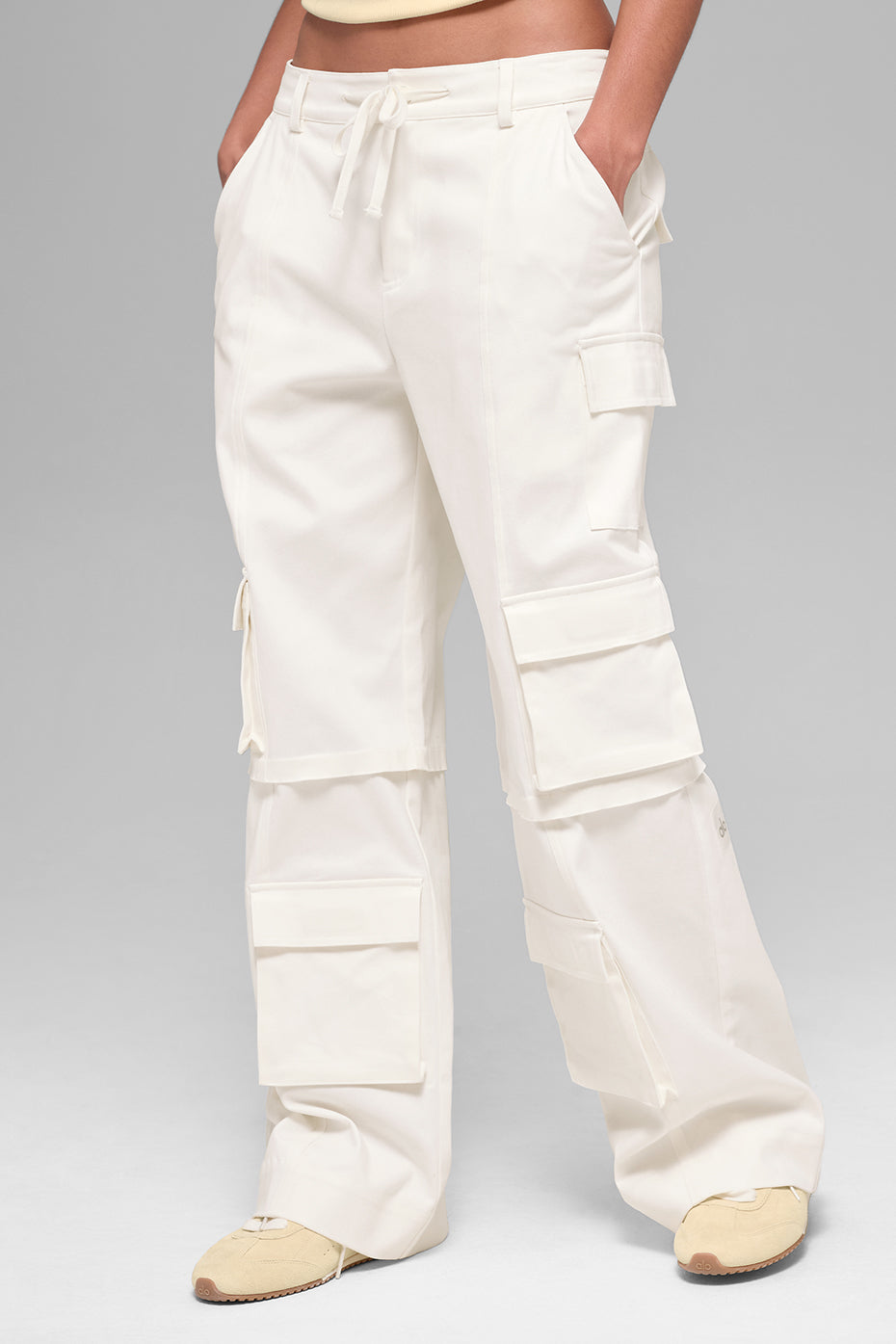 Mid-Rise Scout Cargo Pant - Ivory image 3