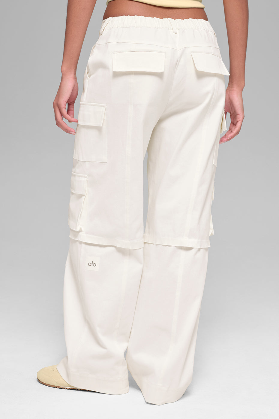 Mid-Rise Scout Cargo Pant - Ivory image 4