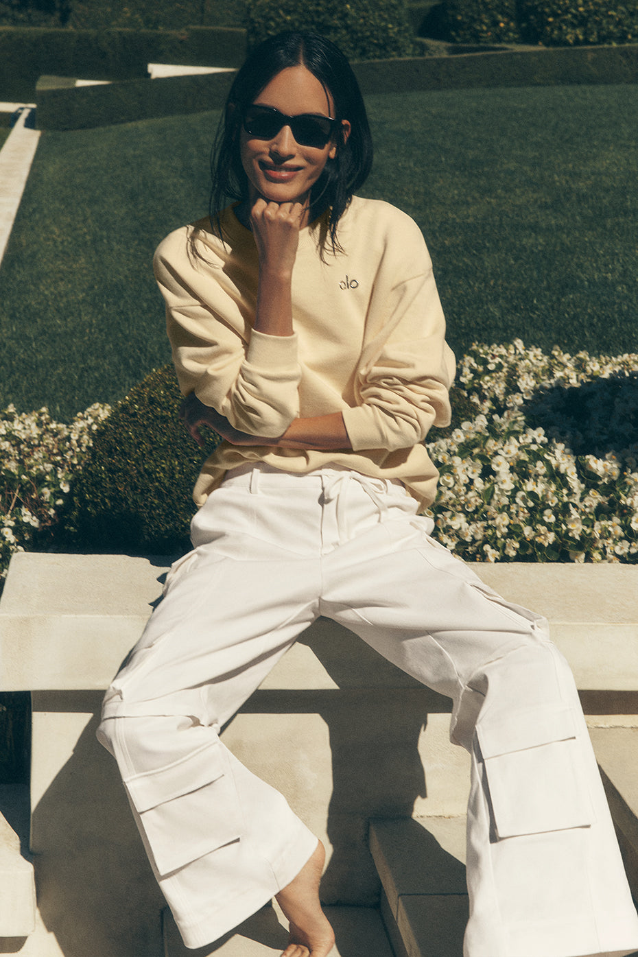 Mid-Rise Scout Cargo Pant - Ivory image 1