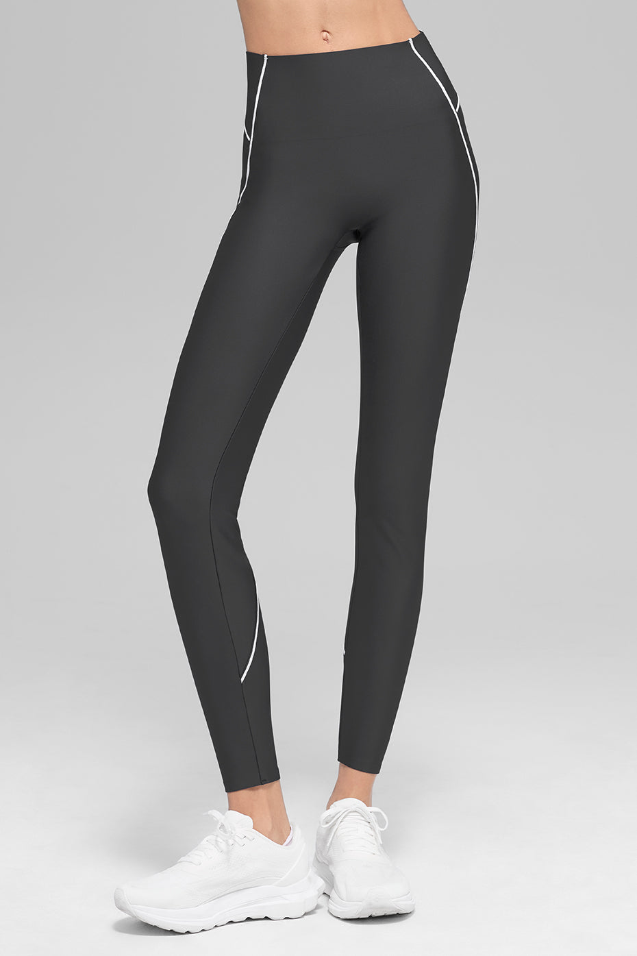 Airlift High-Waist Haven Legging - Anthracite/White image 3