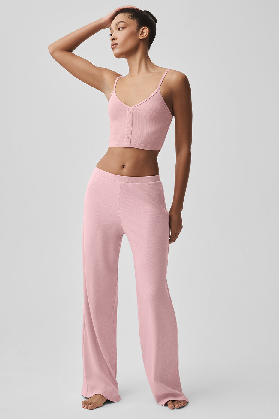 Mid-Rise Dreamlight Straight Pant - Vintage Pink image 6
