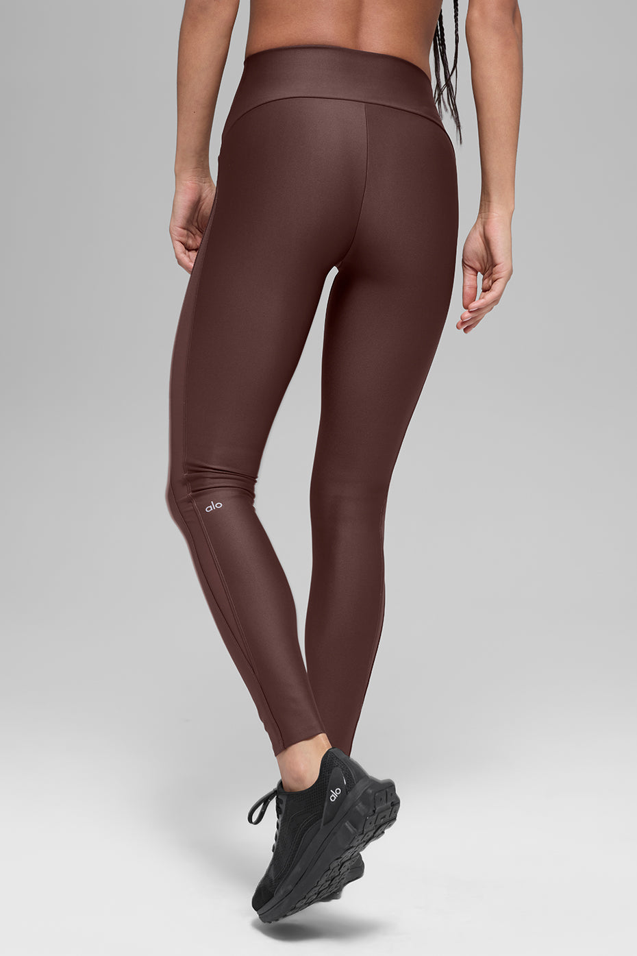 Airlift High-Waist Mesh Infatuation Legging - Brownstone image 2