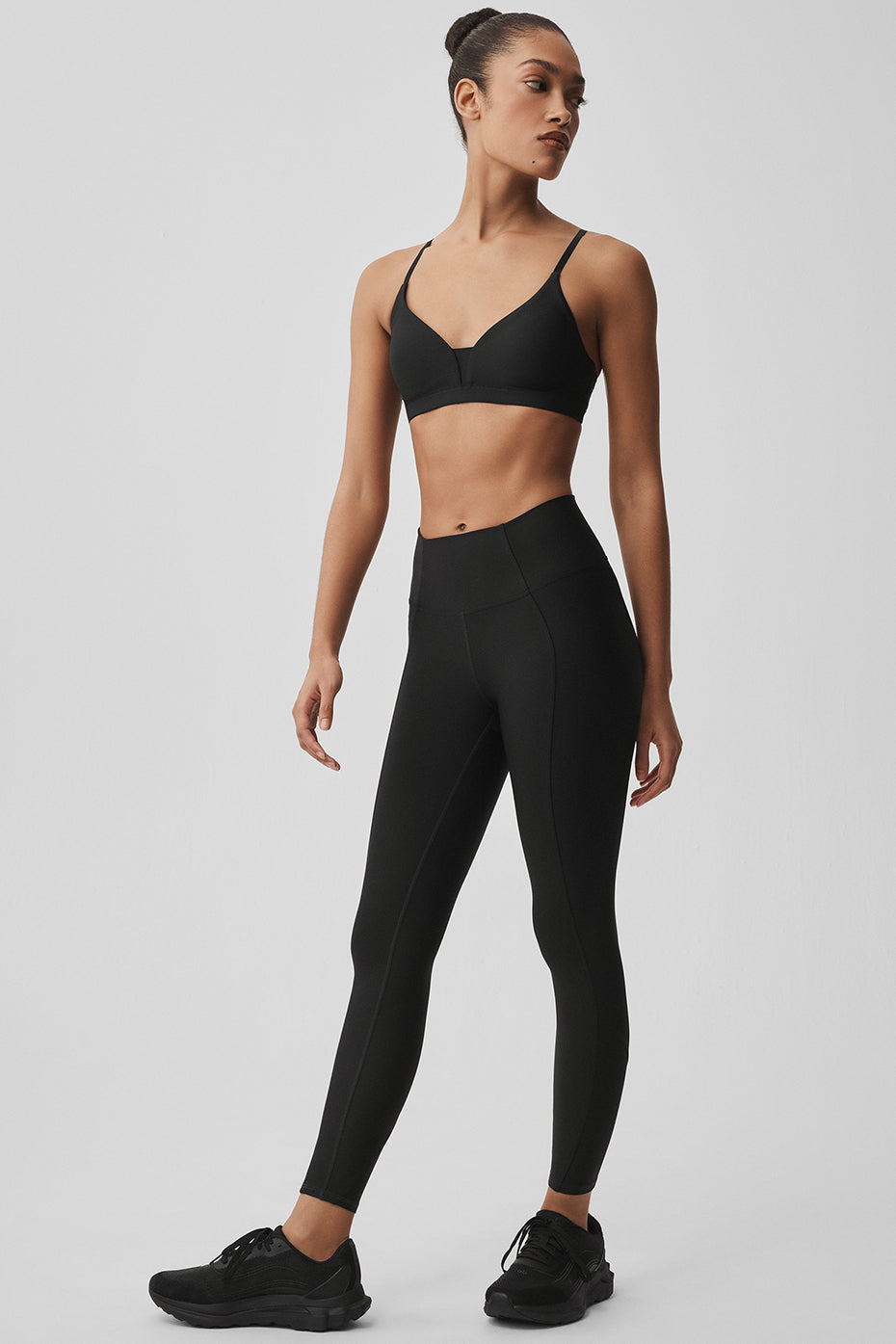 Airlift High-Waist 7/8 Fine Line Legging - Black image 1
