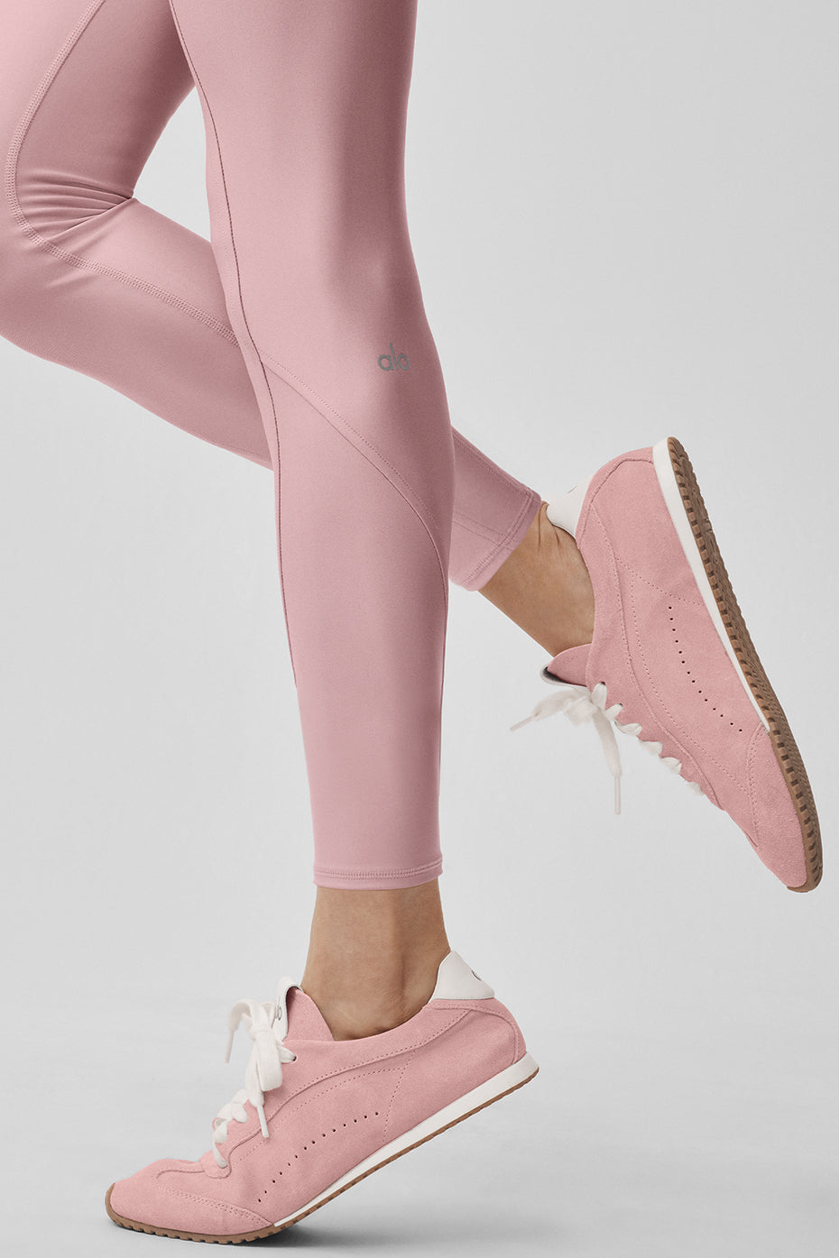Airlift High-Waist 7/8 Fine Line Legging - Vintage Pink image 5
