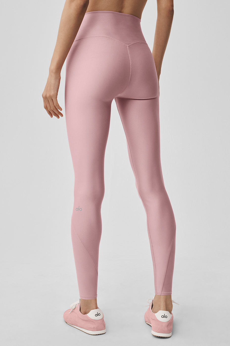 Airlift High-Waist 7/8 Fine Line Legging - Vintage Pink image 4
