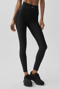 Airlift High-Waist Top-Notch Legging - Black image 1