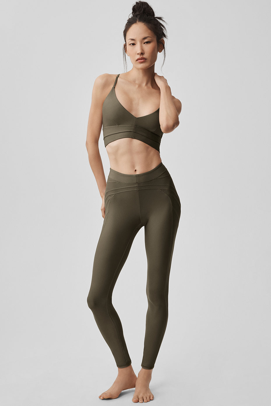 Airlift High-Waist Evolve Legging - Olive Tree image 6