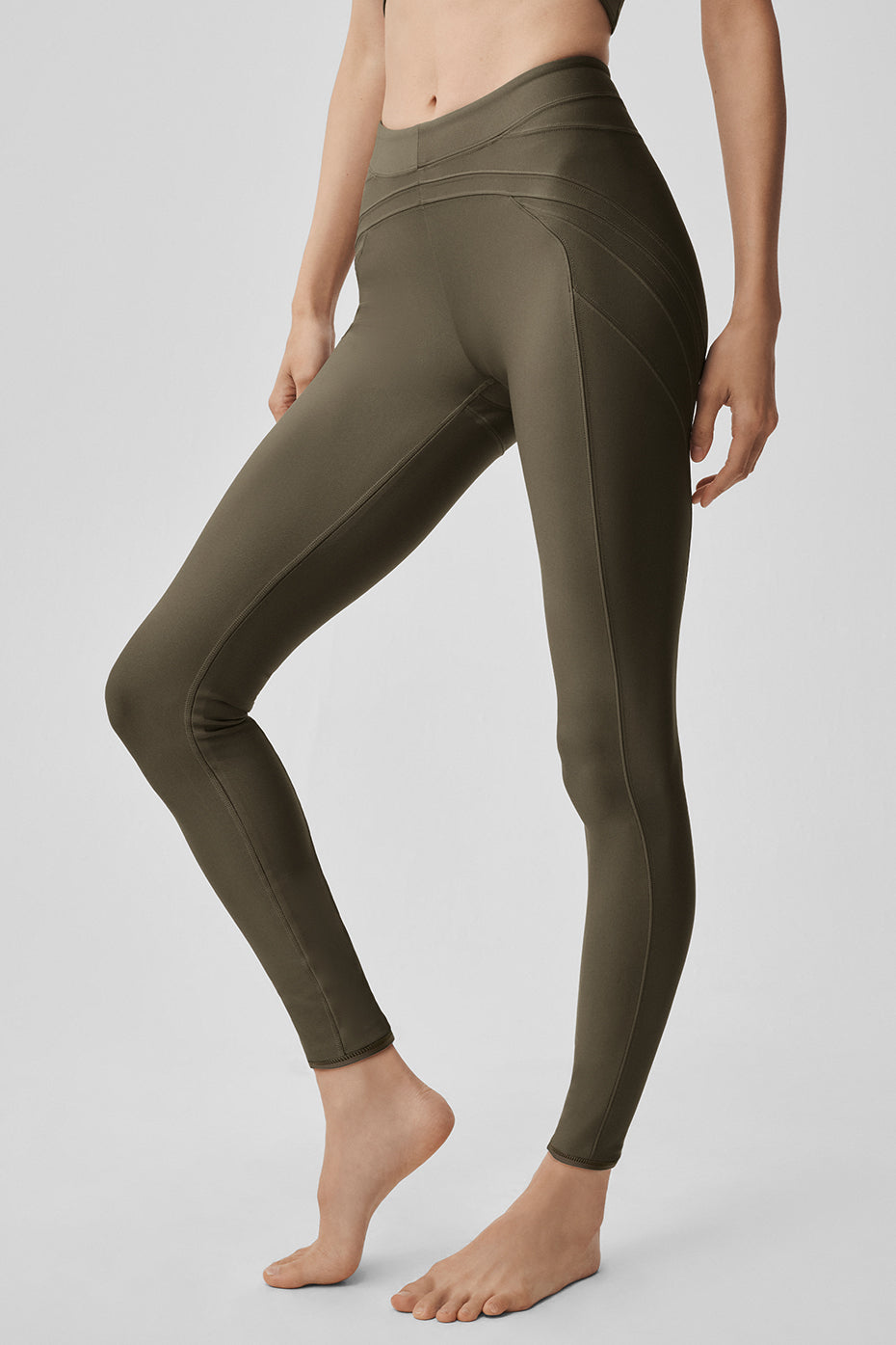 Airlift High-Waist Evolve Legging - Olive Tree image 2