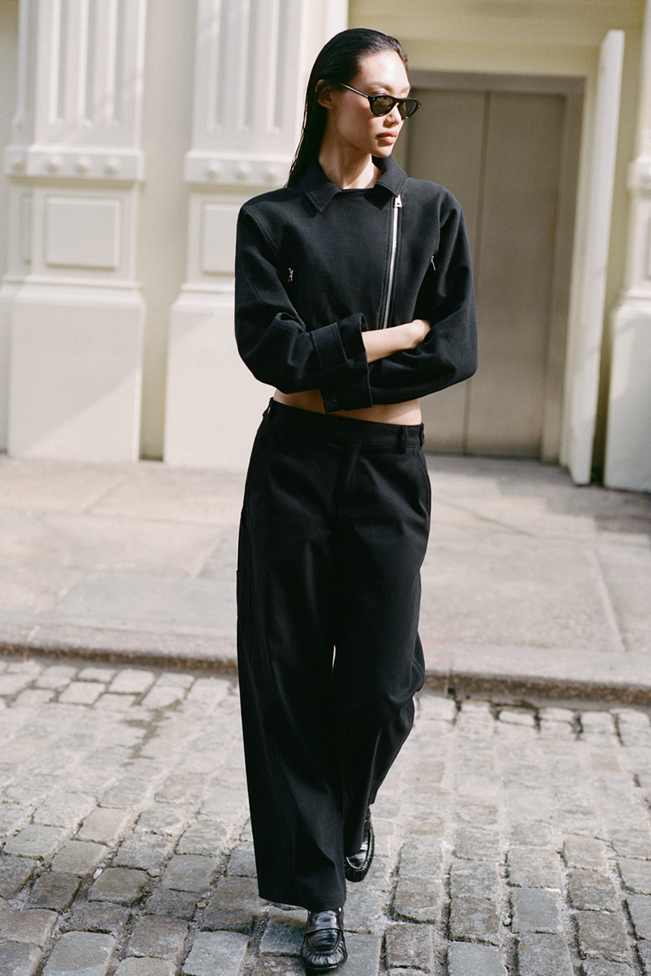 High Road Straight Leg Pant - Black image 1