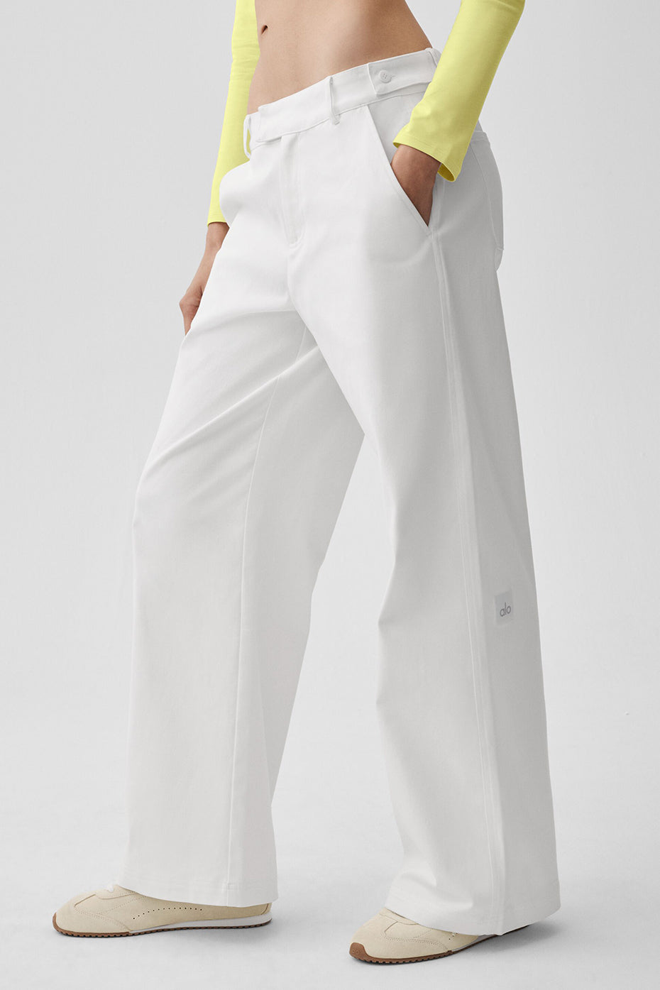 High Road Straight Leg Pant - White image 1