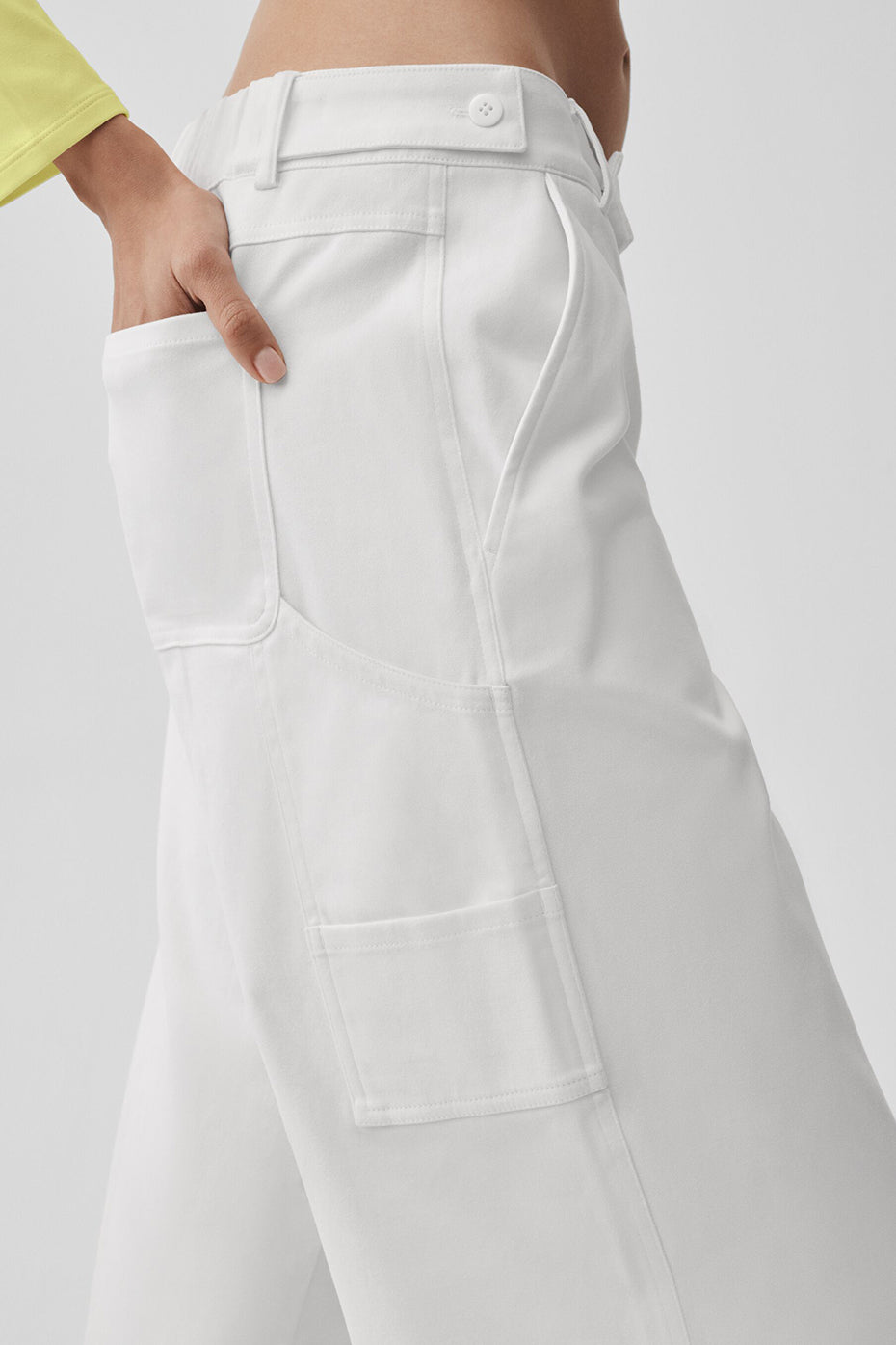High Road Straight Leg Pant - White image 3