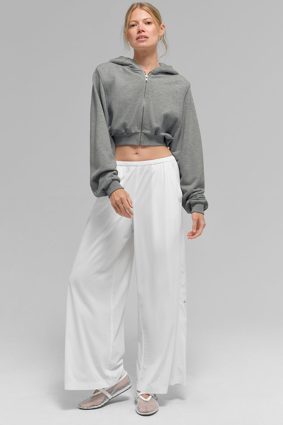 Breezy Wide Leg Pant (Regular) - White image 1