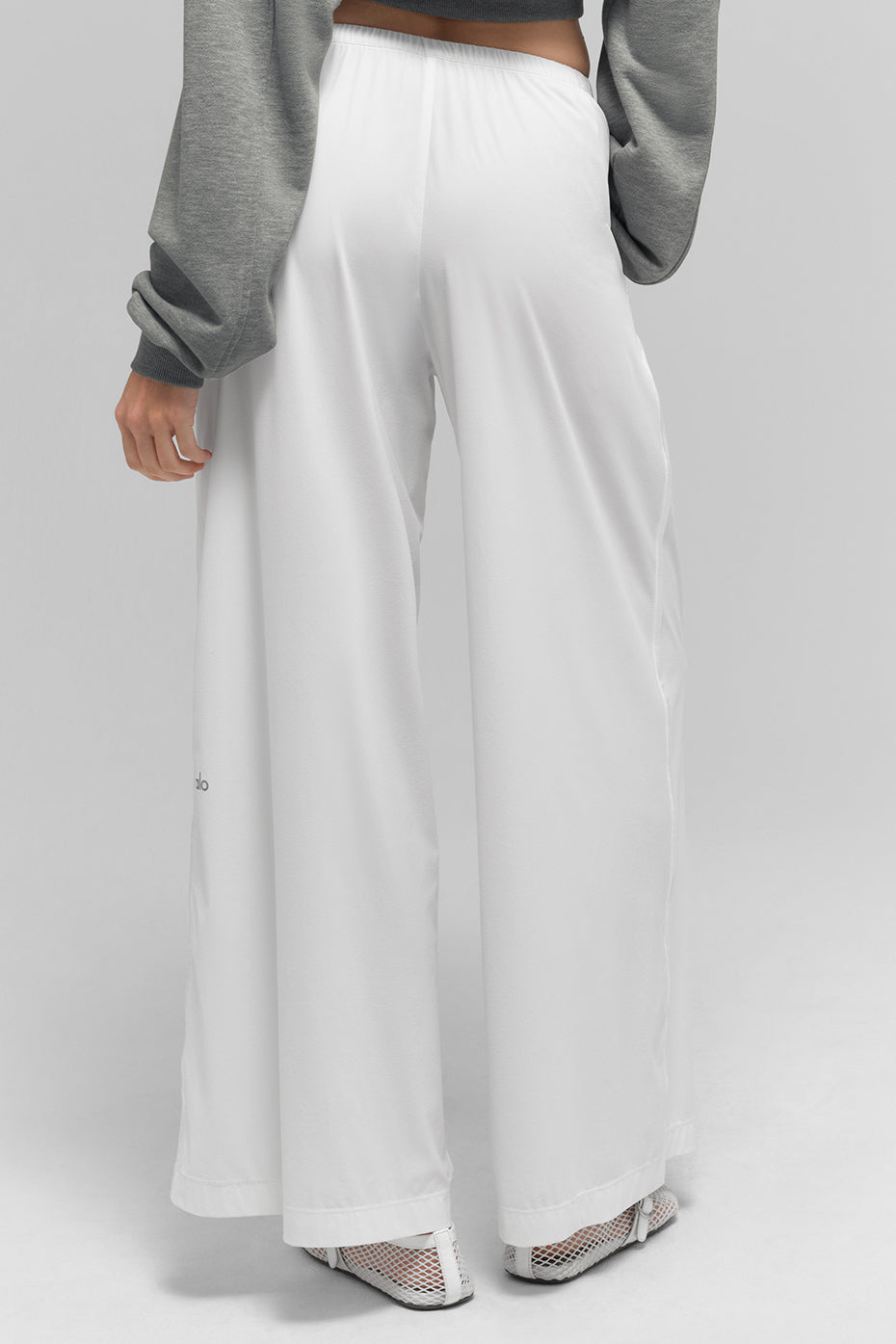 Breezy Wide Leg Pant (Regular) - White image 3