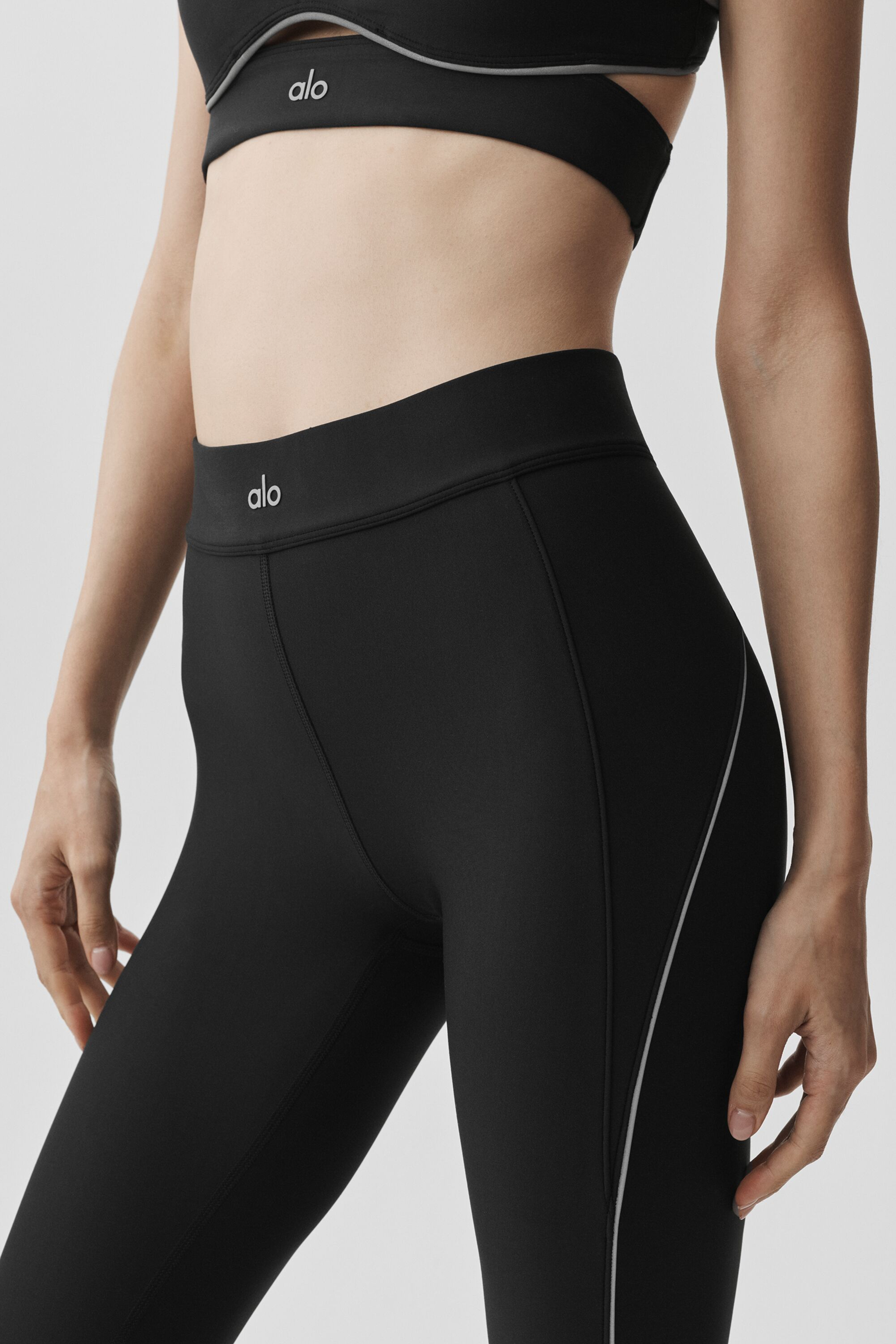 Airlift High-Waist 7/8 Speedwork Legging - Black image 4