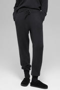 Wool Cashmere High-Waist New Class Jogger - Black image 1