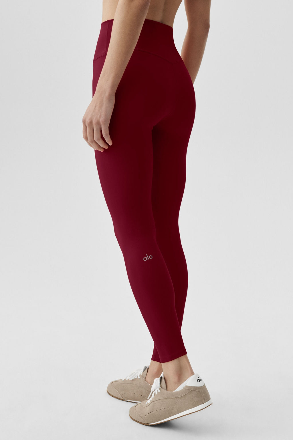 ALO Softsculpt High-Waist 7/8 Legging - Summer Romance Red image 3