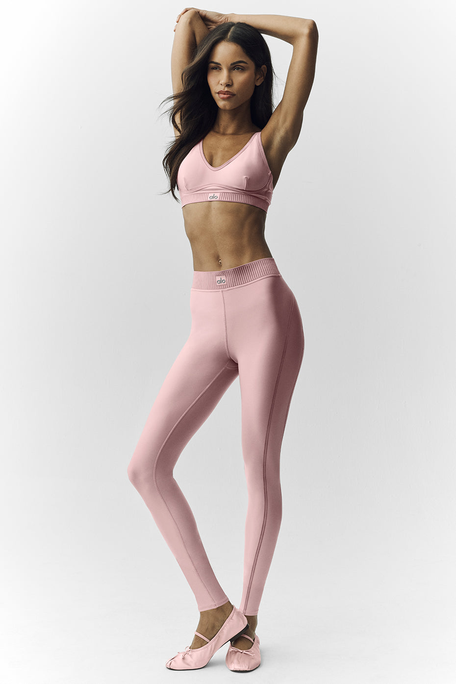 Airlift Line Up Mirage 7/8 Legging - Pink Champagne image 1