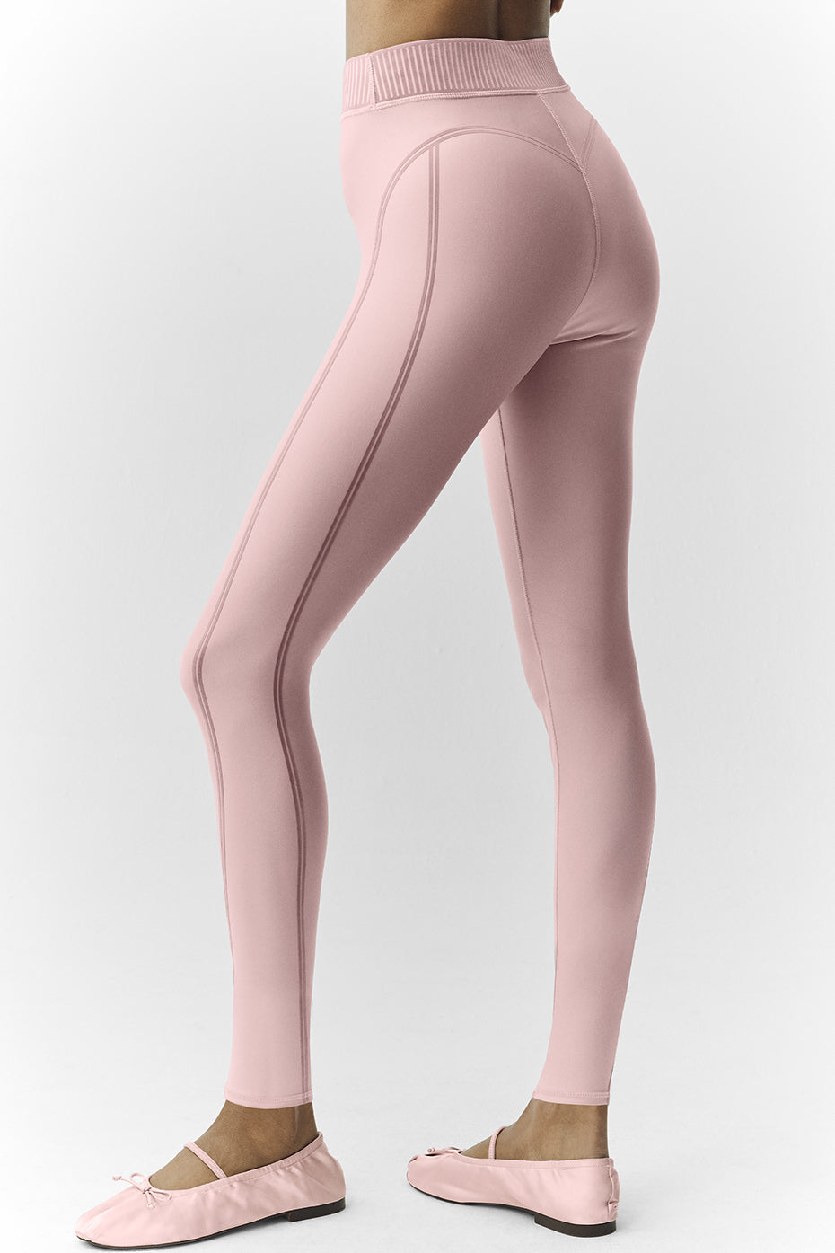 Airlift Line Up Mirage 7/8 Legging - Pink Champagne image 2