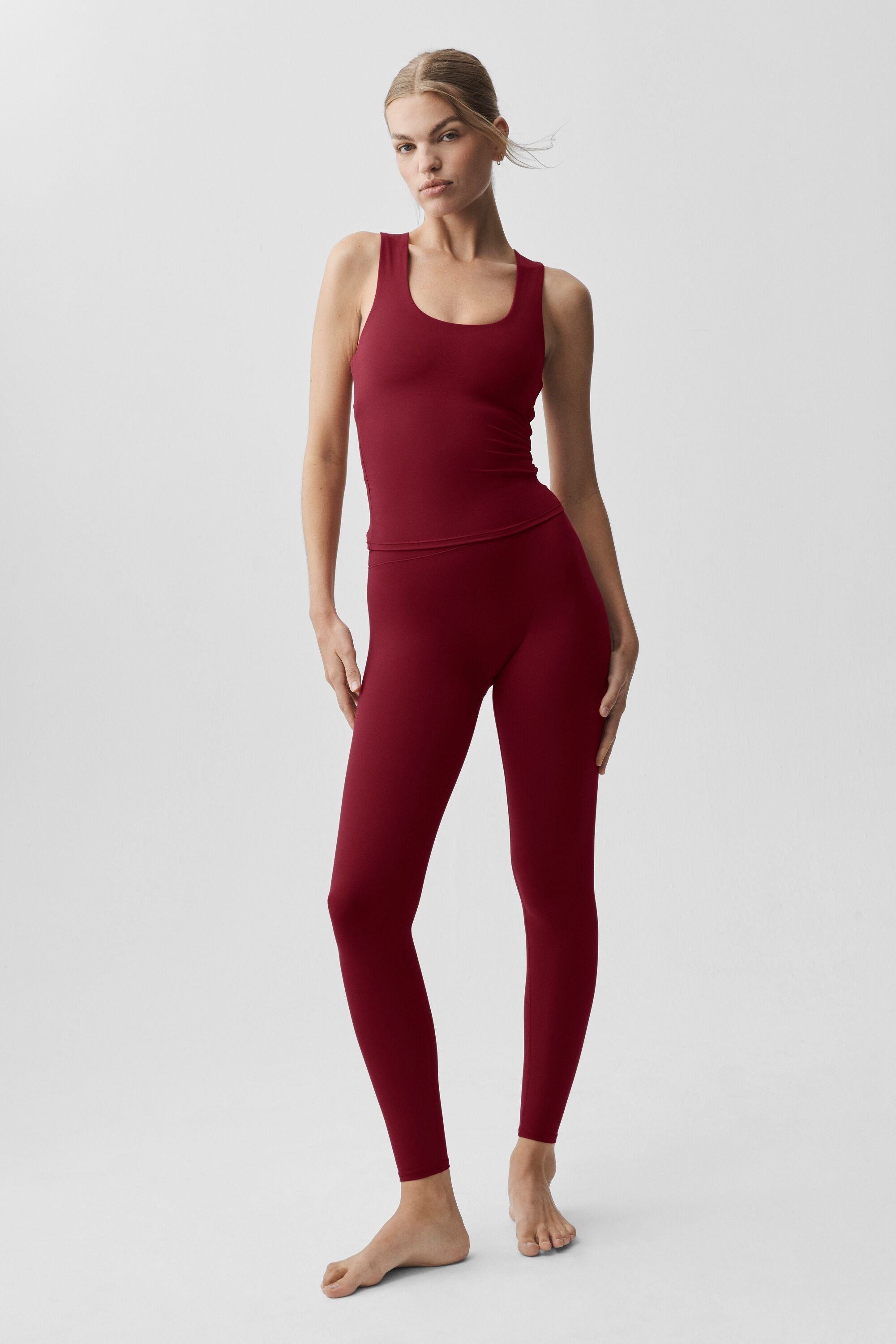 ALO Softsculpt Define Legging - Summer Romance Red image 4