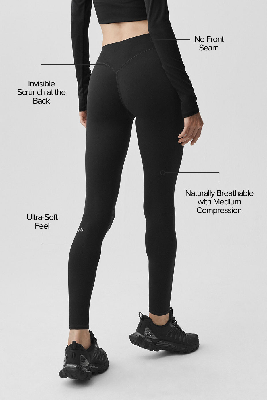 ALO Softsculpt 7/8 Define Legging - Black image 2