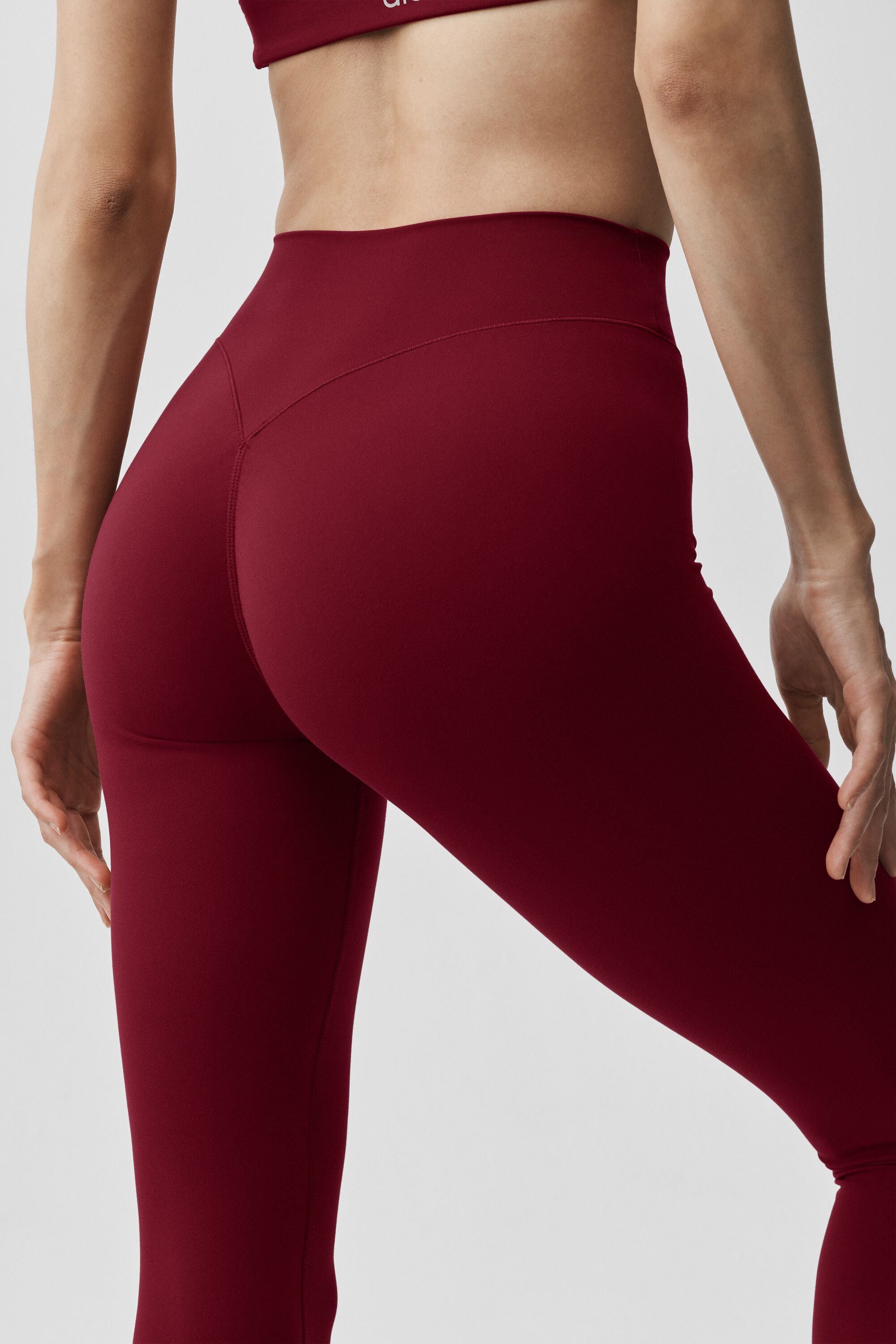 ALO Softsculpt 7/8 Define Legging - Summer Romance Red image 5