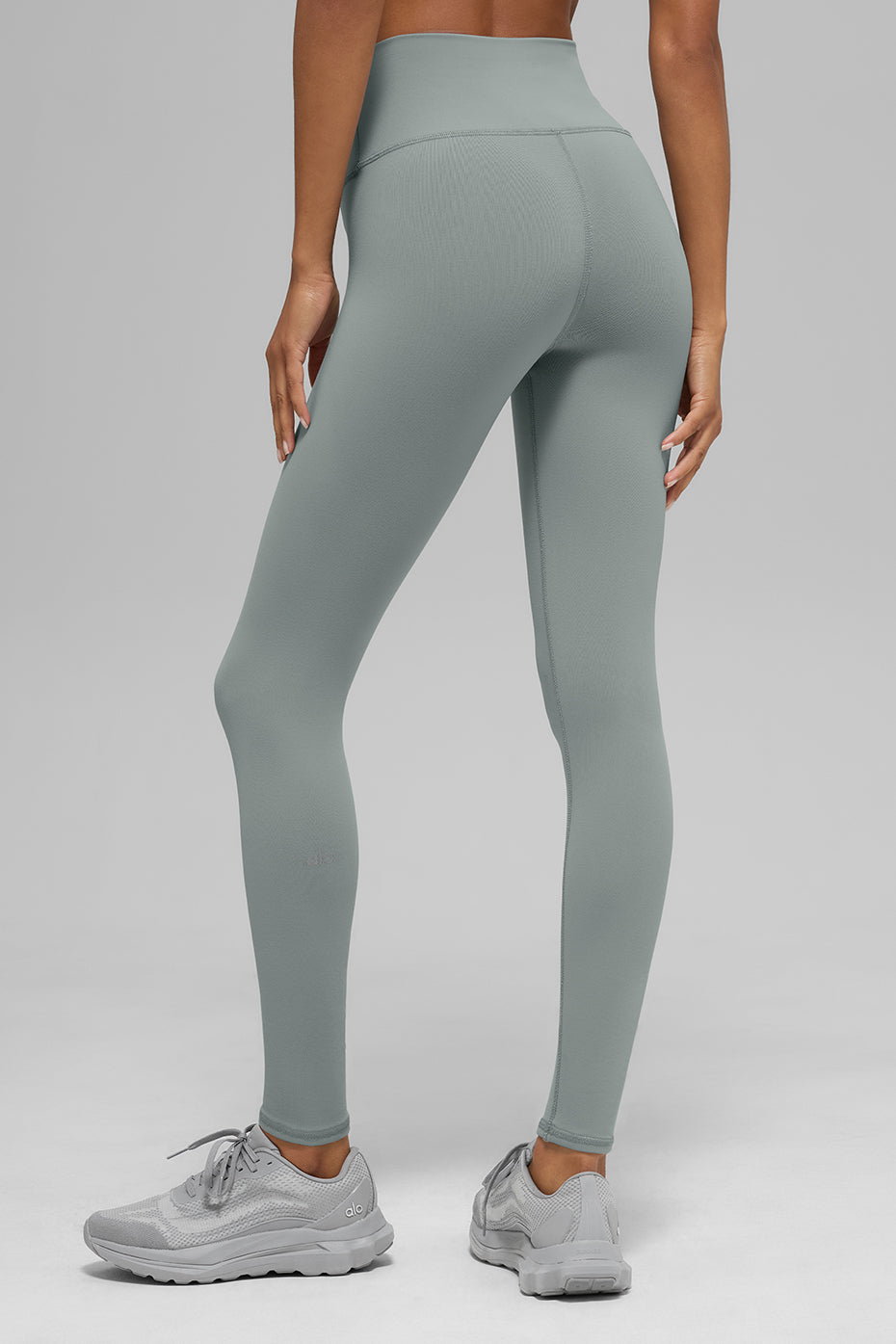 High-Waist Airbrush Legging - Lunar Grey image 3