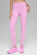 High-Waist Airbrush Legging - Candy Heart Pink image 1