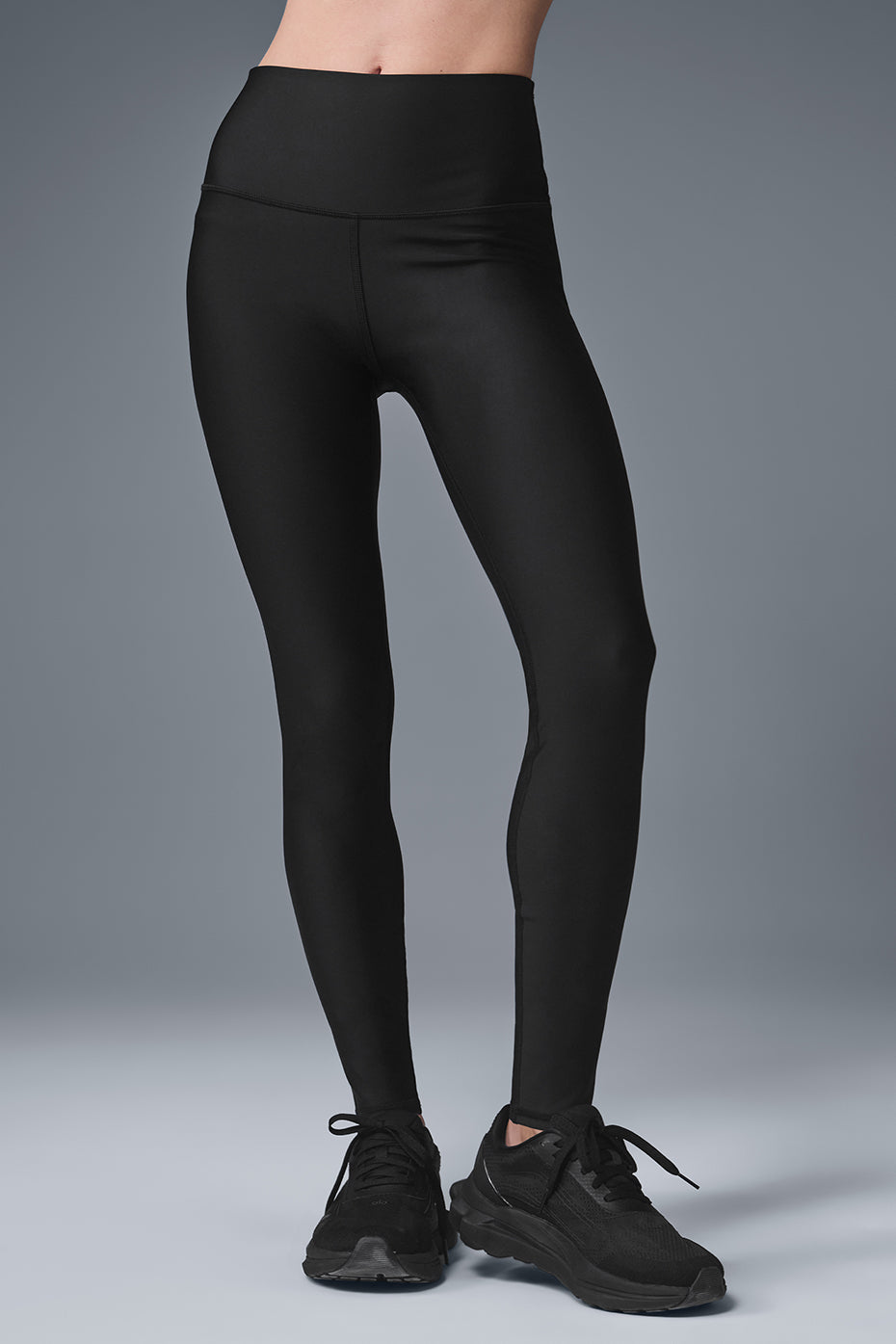 High-Waist Airlift Legging - Black image 2