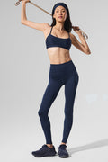 High-Waist Airlift Legging - Navy image 1