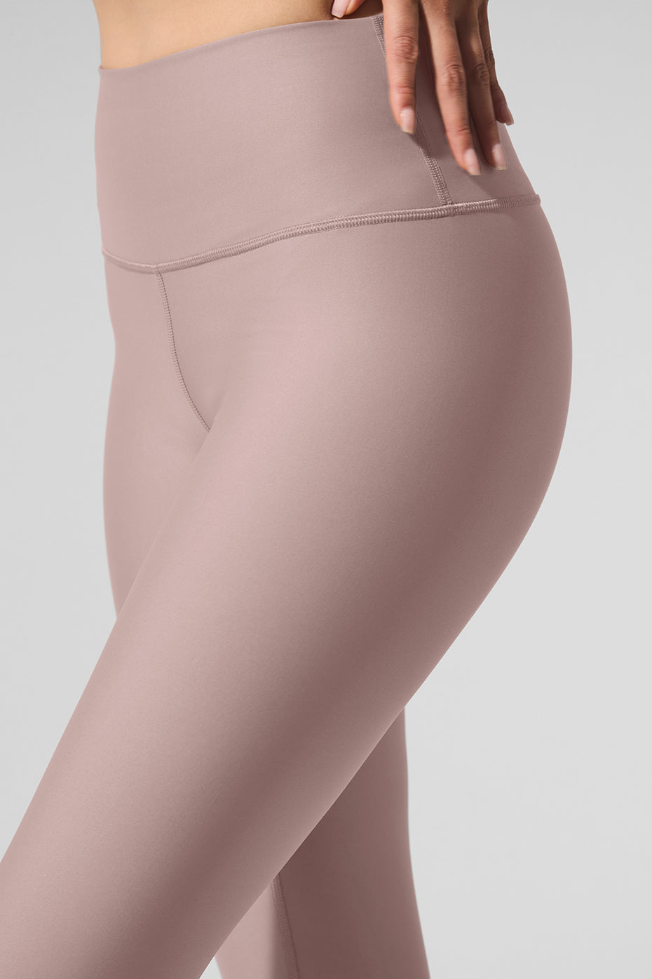 High-Waist Airlift Legging - Taupe image 2