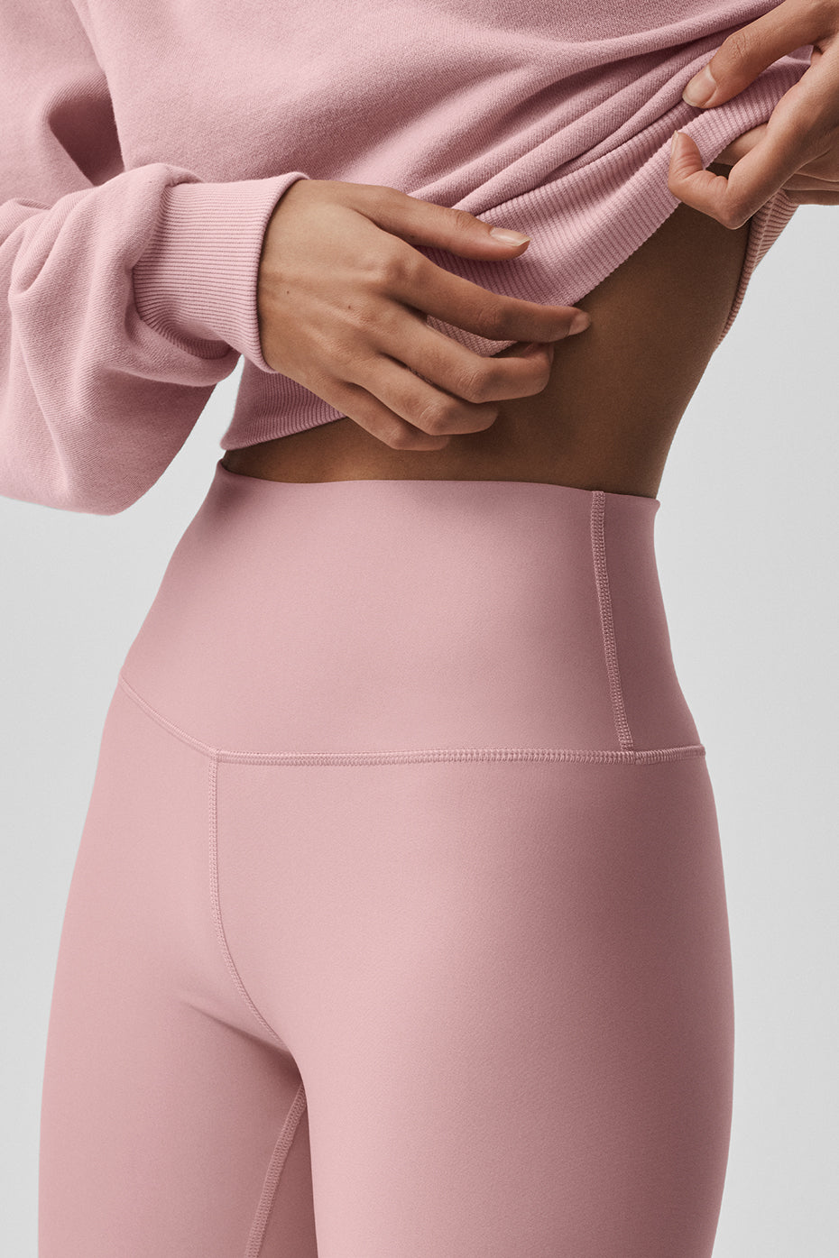 High-Waist Airlift Legging - Vintage Pink image 3